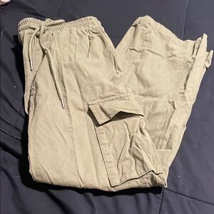 SHEIN Olive Cargo Pants for Women